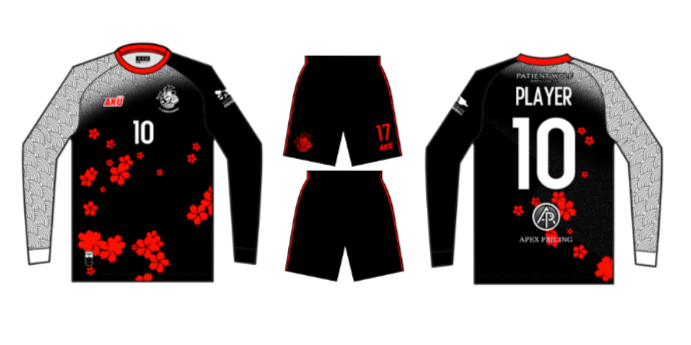 St Albans Samurais 2025 Playing Jersey/Kit