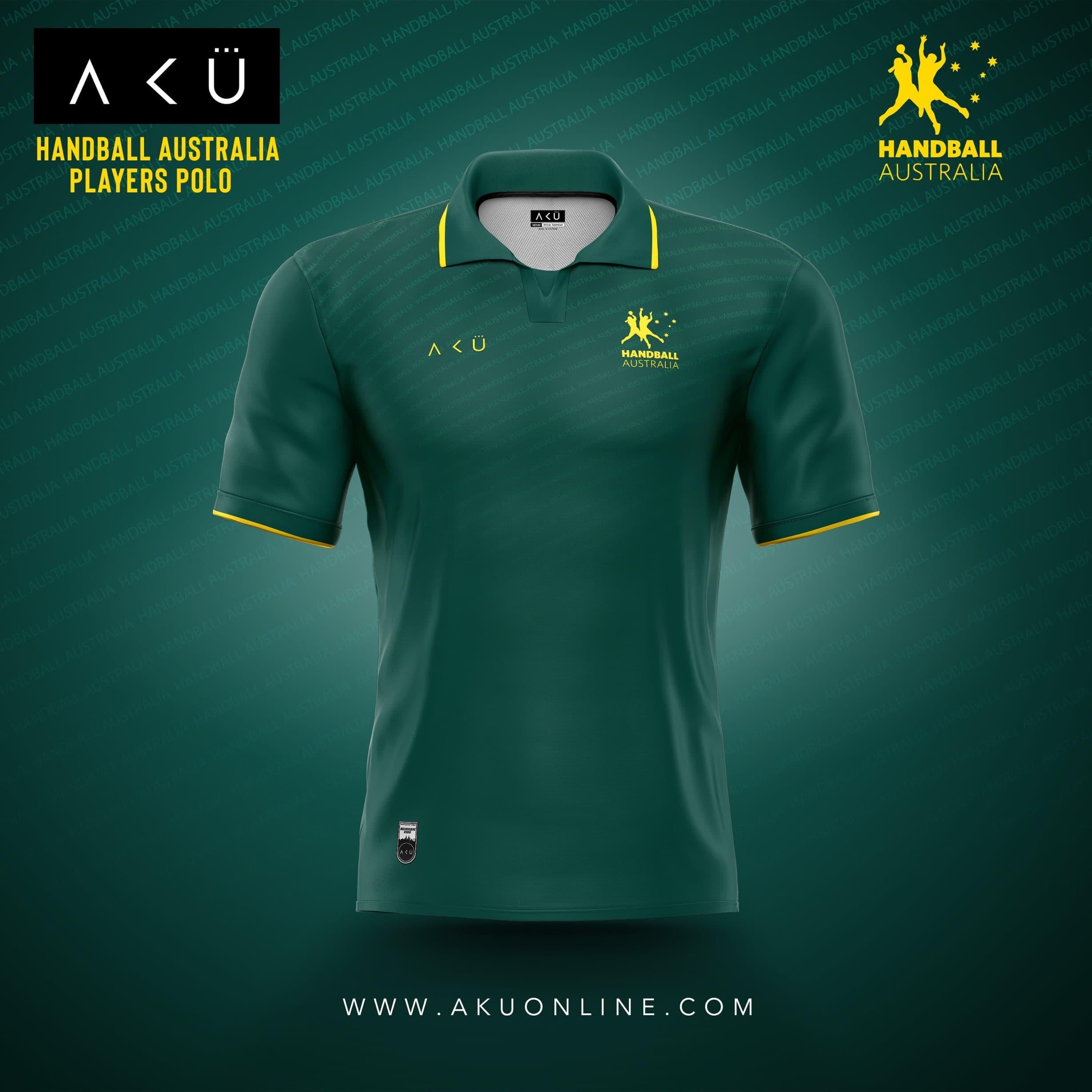 Handball Australia Polo (Pre-sale) - Uniforms . . AKU Custom Teamwear.